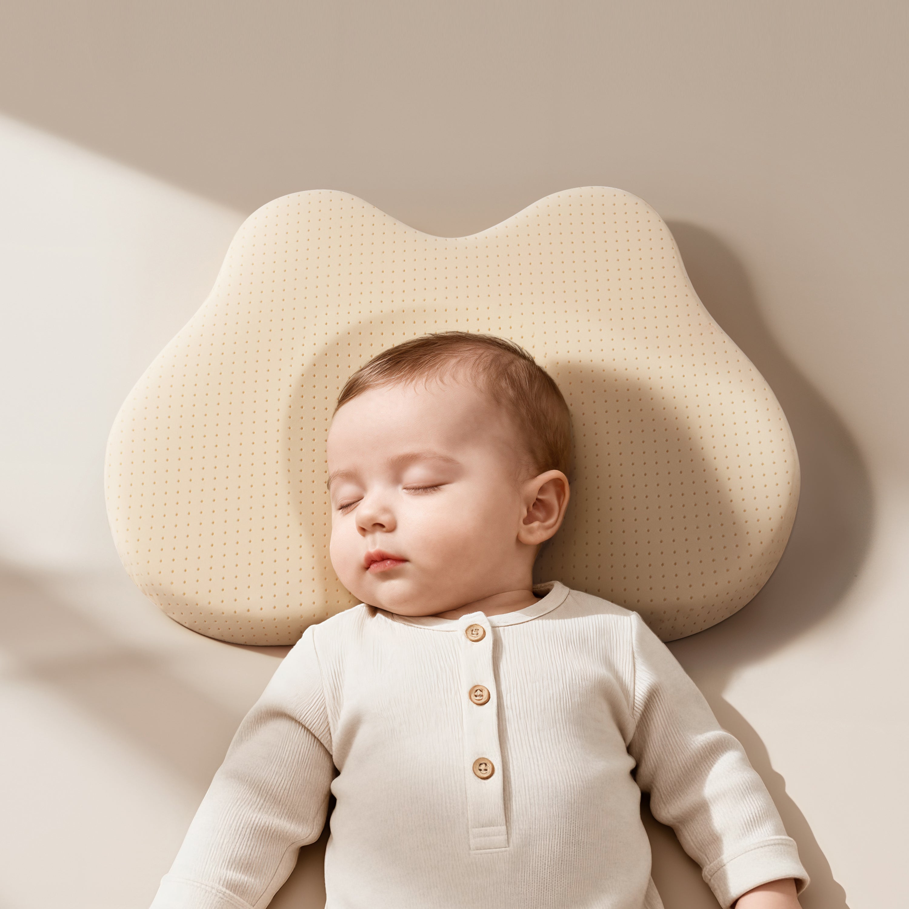 0-6个月婴儿硅胶定型枕